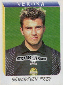 Sticker Sebastien Frey - Calciatori 1999-2000 n. 413 - Panini