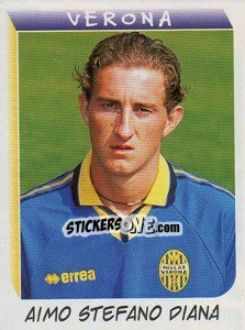 Sticker Aimo Stefano Diana - Calciatori 1999-2000 n. 414 - Panini