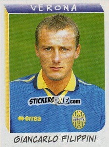 Sticker Giancarlo Filippini - Calciatori 1999-2000 n. 415 - Panini