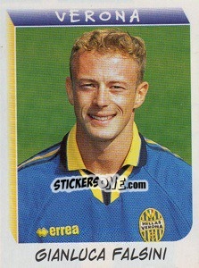 Sticker Gianluca Falsini - Calciatori 1999-2000 - Panini