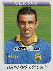 Sticker Leonardo Colucci - Calciatori 1999-2000 n. 424 - Panini