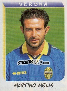 Figurina Martino Melis - Calciatori 1999-2000 - Panini