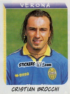 Sticker Cristian Brocchi - Calciatori 1999-2000 - Panini
