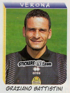 Sticker Graziano Battistini - Calciatori 1999-2000 n. 432 - Panini