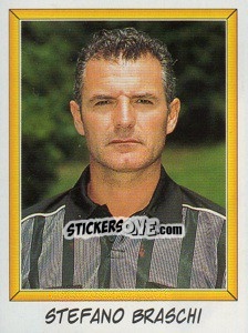 Sticker Stefano Braschi - Calciatori 1999-2000 n. 435 - Panini