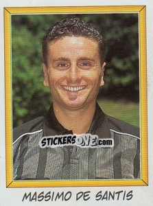 Sticker Massimo de Santis - Calciatori 1999-2000 - Panini