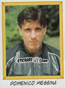 Sticker Domenico Messina - Calciatori 1999-2000 - Panini