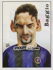 Sticker Baggio - Calciatori 1999-2000 n. 444 - Panini