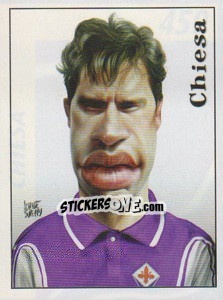Sticker Chiesa - Calciatori 1999-2000 n. 450 - Panini