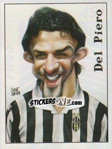 Sticker Del Piero - Calciatori 1999-2000 n. 451 - Panini