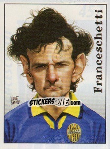 Figurina Franceschetti - Calciatori 1999-2000 - Panini