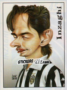 Figurina Inzaghi - Calciatori 1999-2000 - Panini