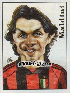Sticker Maldini - Calciatori 1999-2000 n. 458 - Panini