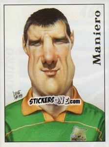 Sticker Maniero - Calciatori 1999-2000 n. 460 - Panini