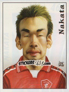 Cromo Nakata - Calciatori 1999-2000 - Panini