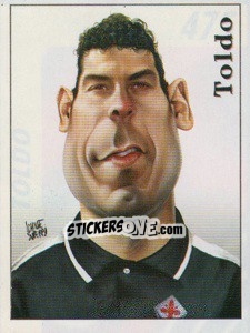 Sticker Toldo - Calciatori 1999-2000 - Panini