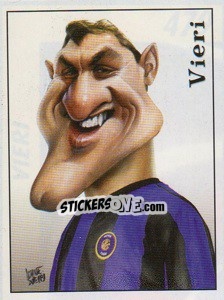 Sticker Vieri - Calciatori 1999-2000 - Panini