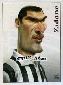 Sticker Zidane - Calciatori 1999-2000 n. 482 - Panini