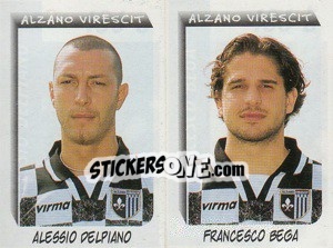 Sticker Delpiano / Bega  - Calciatori 1999-2000 n. 486 - Panini