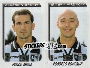 Sticker Asara / Romualdi  - Calciatori 1999-2000 n. 488 - Panini