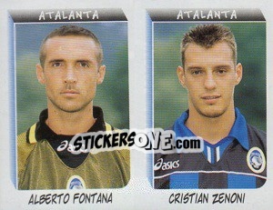 Cromo Fontana / C.Zenoni  - Calciatori 1999-2000 - Panini