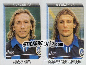 Sticker Nappi / Caniggia  - Calciatori 1999-2000 n. 500 - Panini