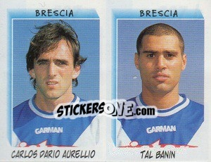 Sticker Aurellio / Banin  - Calciatori 1999-2000 n. 507 - Panini