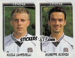Sticker Campedelli / Scienza  - Calciatori 1999-2000 n. 515 - Panini