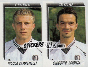 Figurina Campedelli / Scienza  - Calciatori 1999-2000 - Panini