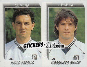 Figurina Barollo / Bianchi  - Calciatori 1999-2000 - Panini