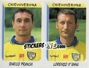Sticker Franchi / D'Anna  - Calciatori 1999-2000 - Panini