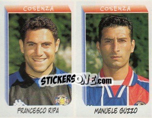 Sticker Ripa / Guzzo  - Calciatori 1999-2000 - Panini