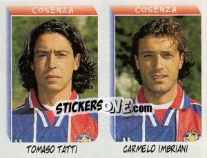 Cromo Tatti / Imbriani  - Calciatori 1999-2000 - Panini