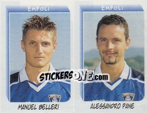 Sticker Belleri / Pane  - Calciatori 1999-2000 - Panini