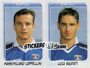 Cromo Cappellini / Saudati  - Calciatori 1999-2000 - Panini