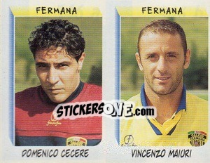 Figurina Cecere / Maiuri  - Calciatori 1999-2000 - Panini