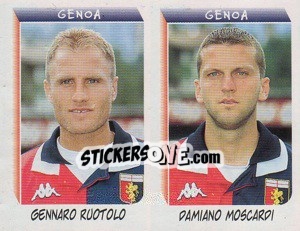 Sticker Ruotolo / Moscardi  - Calciatori 1999-2000 n. 561 - Panini