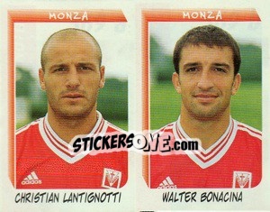 Sticker Lantignotti / Bonacina  - Calciatori 1999-2000 n. 569 - Panini