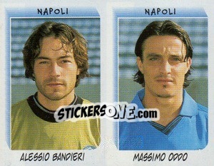 Cromo Bandieri / Odde  - Calciatori 1999-2000 - Panini