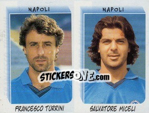 Sticker Turrini / Miceli  - Calciatori 1999-2000 n. 579 - Panini