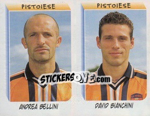Sticker Bellini / Bianchini  - Calciatori 1999-2000 n. 594 - Panini