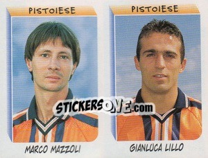 Sticker Mazzoli / Lillo  - Calciatori 1999-2000 n. 595 - Panini