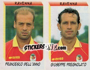 Sticker Dell'Anno / Pregnolato  - Calciatori 1999-2000 n. 606 - Panini