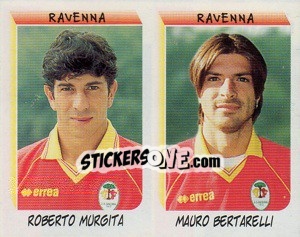 Sticker Murgita / Bertarelli  - Calciatori 1999-2000 n. 608 - Panini