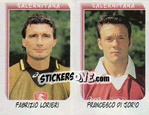 Cromo Lorieri / Di Jorio  - Calciatori 1999-2000 - Panini