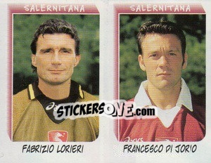 Sticker Lorieri / Di Jorio  - Calciatori 1999-2000 n. 609 - Panini