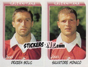 Sticker Bolic / Monaco  - Calciatori 1999-2000 n. 612 - Panini