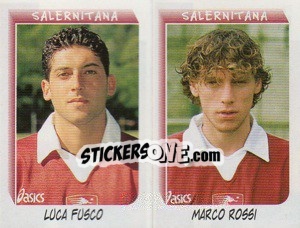 Sticker Fusco / Rossi  - Calciatori 1999-2000 n. 613 - Panini