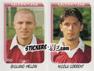 Sticker Melosi / Corrent  - Calciatori 1999-2000 - Panini