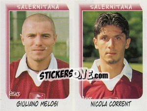 Sticker Melosi / Corrent  - Calciatori 1999-2000 n. 615 - Panini